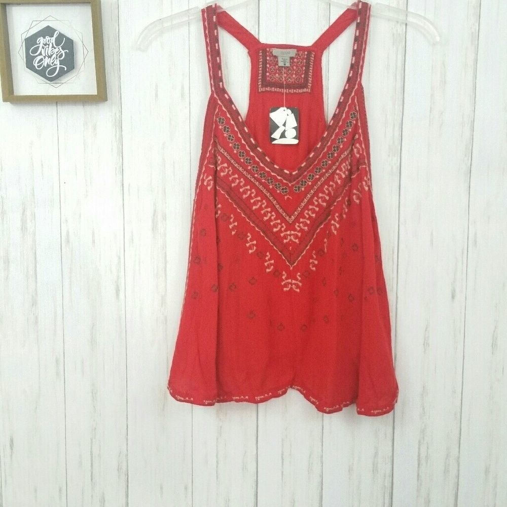 Urban Outfitters Embroidered Myer Cami NWT Size Small